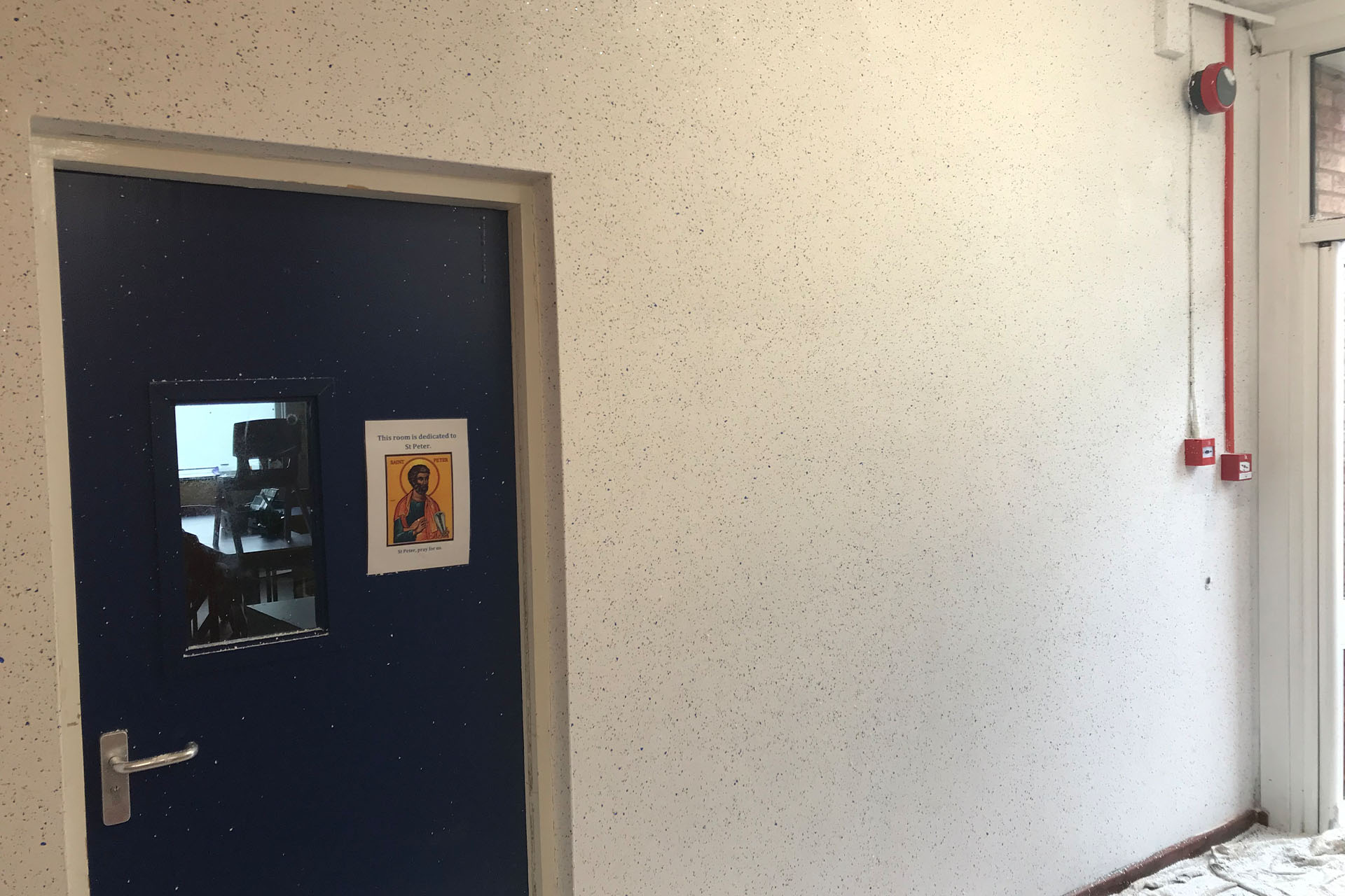 Birmingham School Reception Area Transformed Using Ilumitex® Bespoke